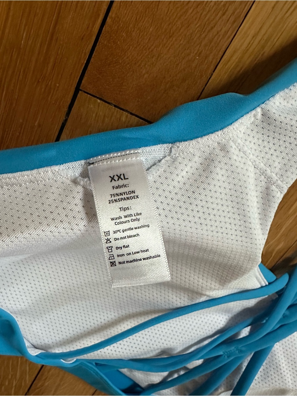 Running Girl XXL Sports Bra NO LOGO excellent condition - Picture 3 of 3